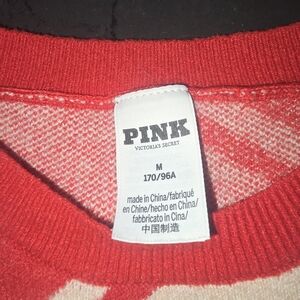 PINK Victoria's Secret Bold Red Sweater